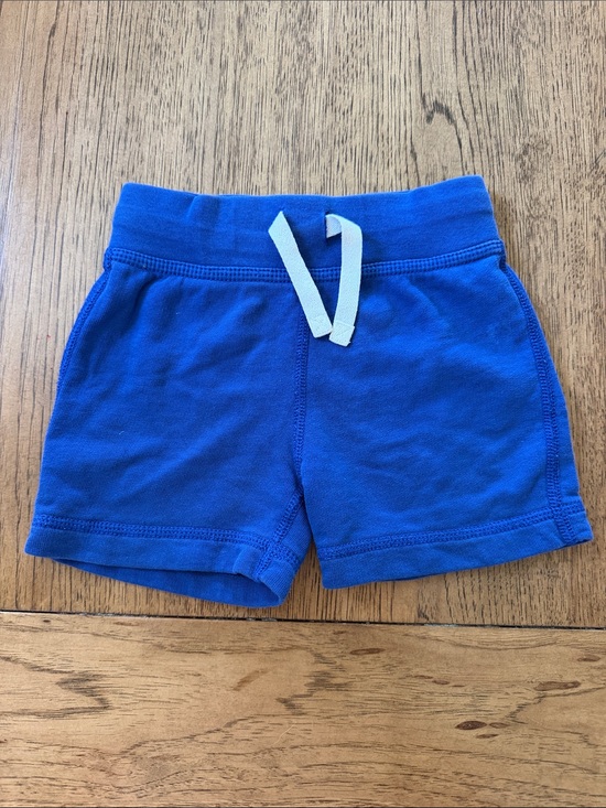 Hanna Andersson Other - Hanna Andersson 2T boys organic cottona Blue Pull-On Shorts with Drawstring